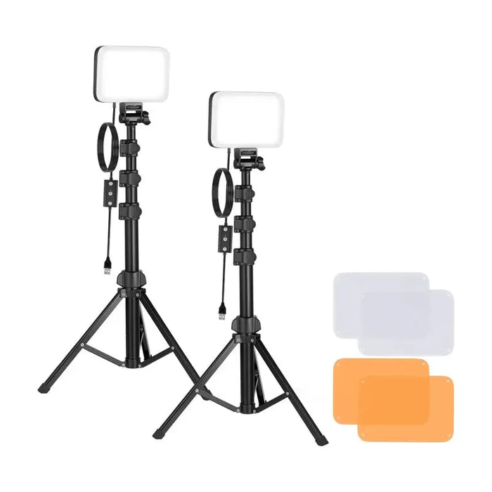 Neewer BP66 studio set two LED lamps + filters + tripods - Lamps<<<Photo studio<<<Photo and cameras<<<InnproXML