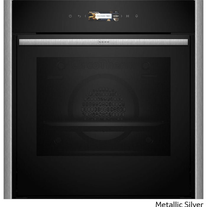 Built-in oven NEFF B59CR7KY0, N 70, 71 l, Pyrolysis, Slide&Hide, Flex Design