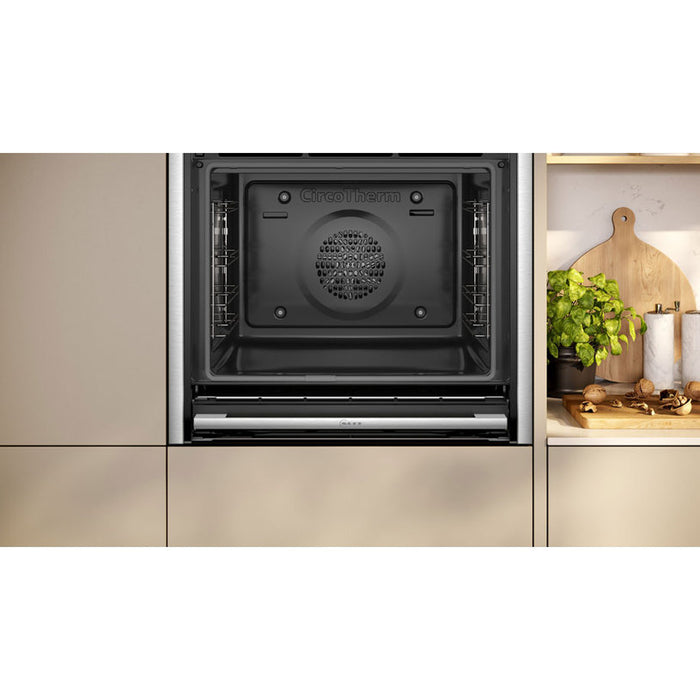 Built-in oven NEFF B54CR71N0, N 70, 71 l, Pyrolysis, Slide&Hide