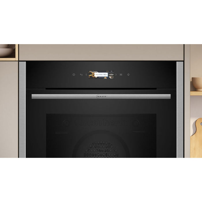 Built-in oven NEFF B24CR71N0, N 70, 71 l, Pyrolysis + Easy Clean