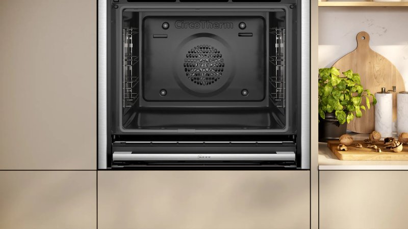 Built-in oven NEFF B54CR71N0, N 70, 71 l, Pyrolysis, Slide&Hide