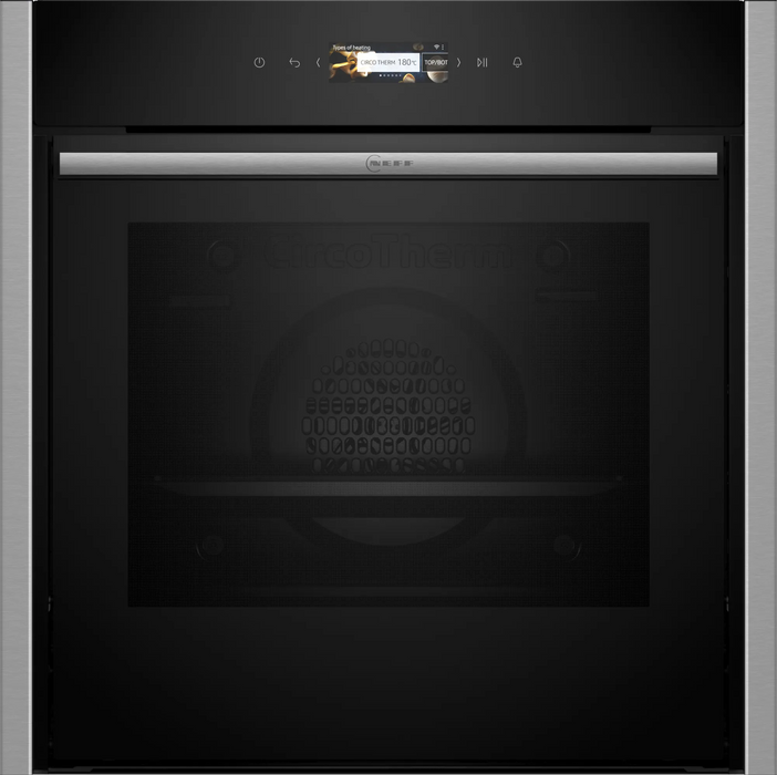 Built-in oven NEFF B54CR71N0, N 70, 71 l, Pyrolysis, Slide&Hide