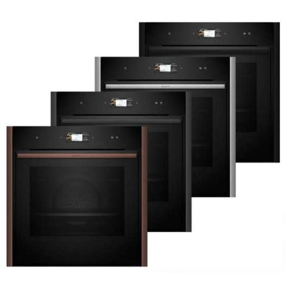 Built-in steam oven NEFF B69FS3CY0, N 90, 71 l, Slide&Hide