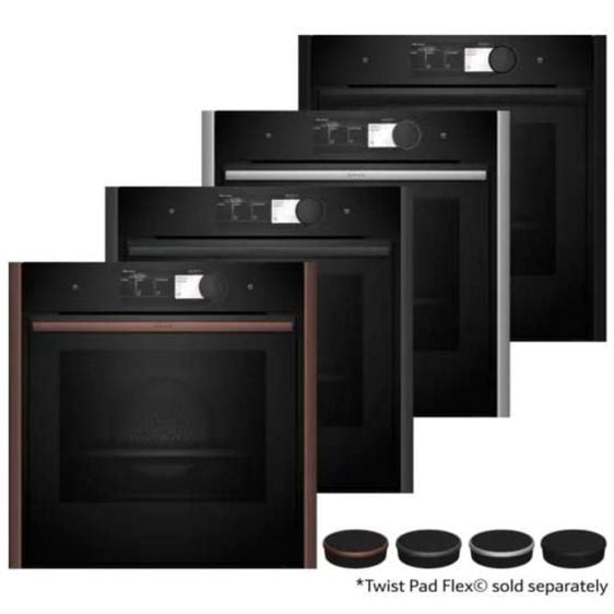 Built-in steam oven NEFF B69VY7MY0, N 90, 71 l, Pyrolysis, Slide&Hide, Flex Design