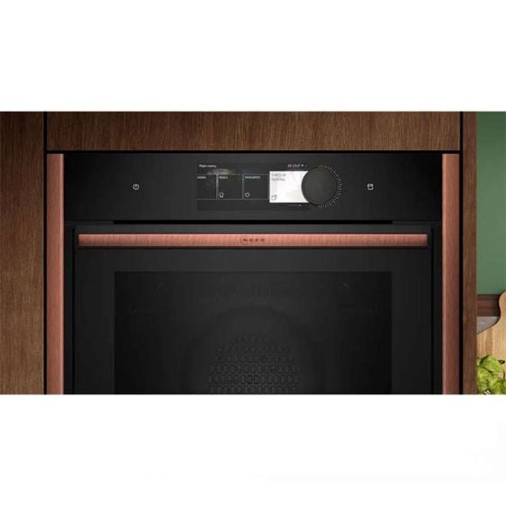 Built-in steam oven NEFF B69VY7MY0, N 90, 71 l, Pyrolysis, Slide&Hide, Flex Design