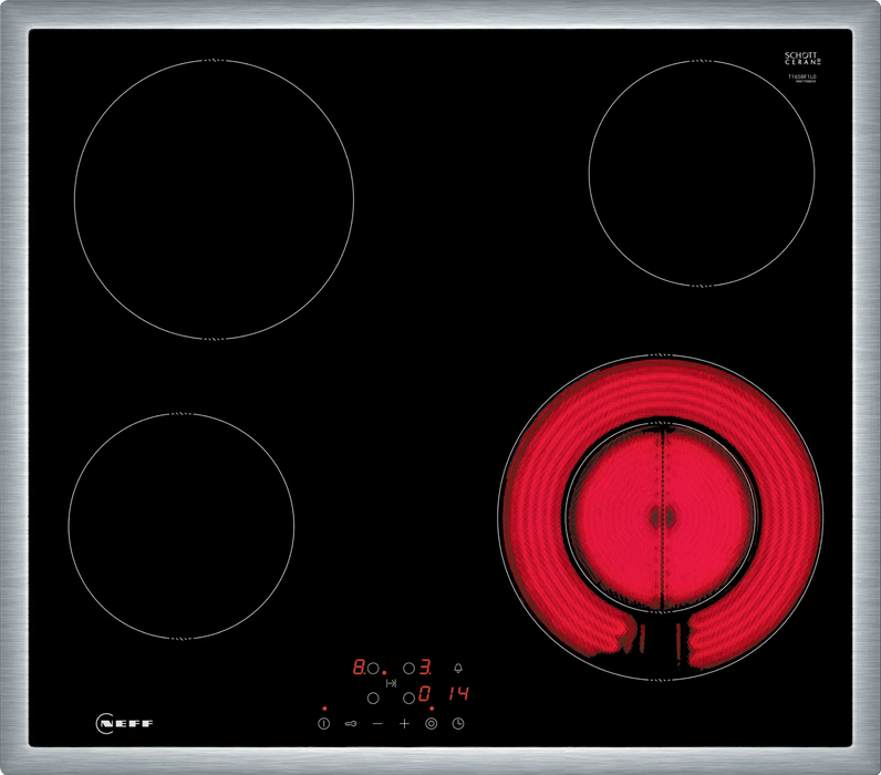 Built-in ceramic hob NEFF T16SBF1L0***, Electric
