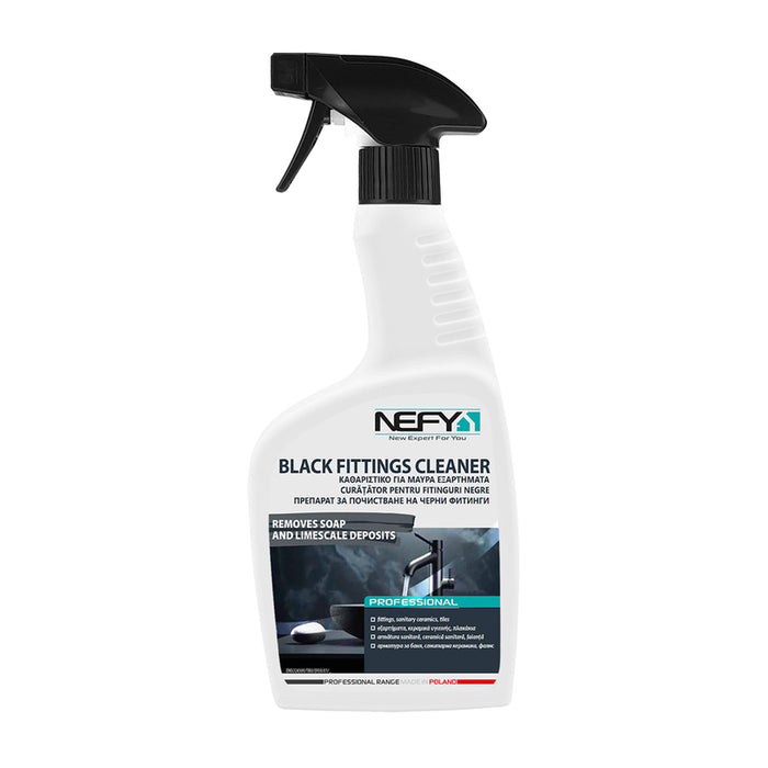 CLEANER FOR BLACK FITTINGS 500ML NEFY