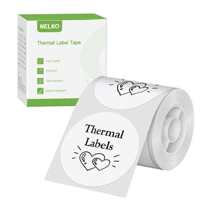 Nelko thermal label for PM220 label printer (white 50*50 mm) - Labels<<<Label printers<<<Office<<<InnproXML