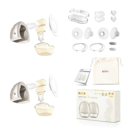 Neno Perla Twin – two three-phase cordless premium electronic breast pumps - Breast pumpsDIK-LAK<<<FeedingDIK<<<ActionPL