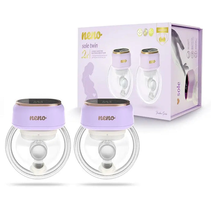 Neno Sole Twin - three-phase cordless premium electronic breast pump - Breast pumpsDIK-LAK<<<FeedingDIK<<<ActionPL