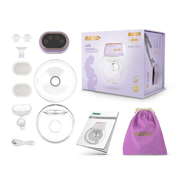 Neno Sole - three-phase cordless premium electronic breast pump