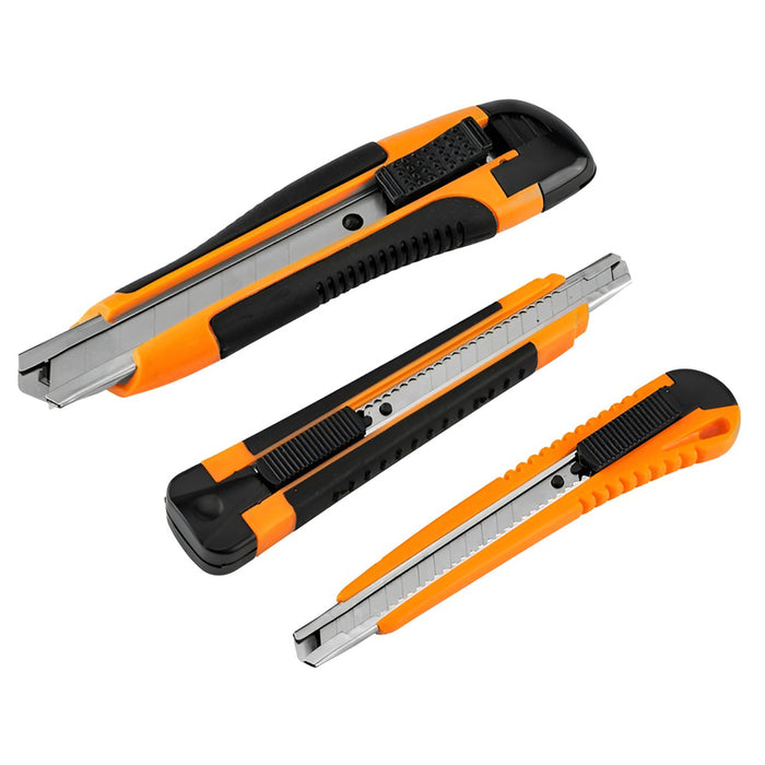 SET OF MODEL KNIVES AND BLADES 18 MM AND 9 MM NEO