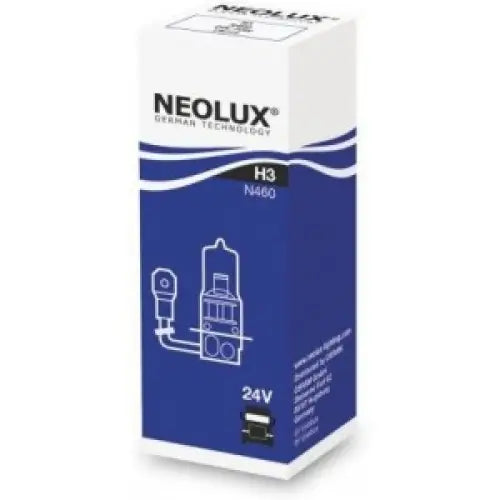 NEOLUX H3 3200K 70 W 24V CARTON BOX 1 PCS - КРУШКИ И СВЕТЛИНИ<<<MaxCar