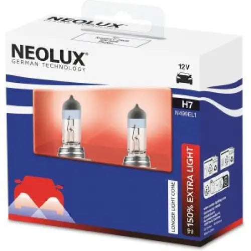 NEOLUX H7 3200K 55 W 12V DOUBLE SOFT CARTON BOX X2 PCS - АВТОАКСЕСОАРИ<<<MaxCar