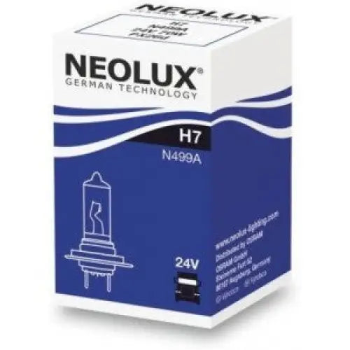 NEOLUX H7 3200K 70 W 24V CARTON BOX 1 PCS - АВТОАКСЕСОАРИ<<<MaxCar