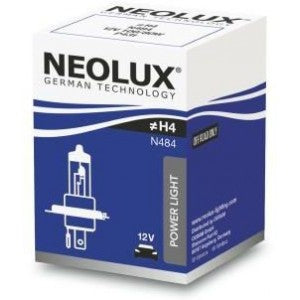 NEOLUX H4 3200K 80W 12V CARTON BOX 1 PCS