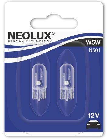 NEOLUX W5W 3200K 5 W 12V BLISTER X2 PCS