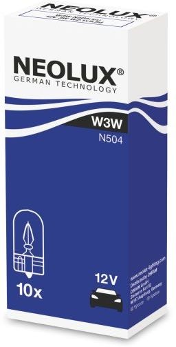 NEOLUX W3W 3200K 3W 12V CARTON BOX 10 PCS