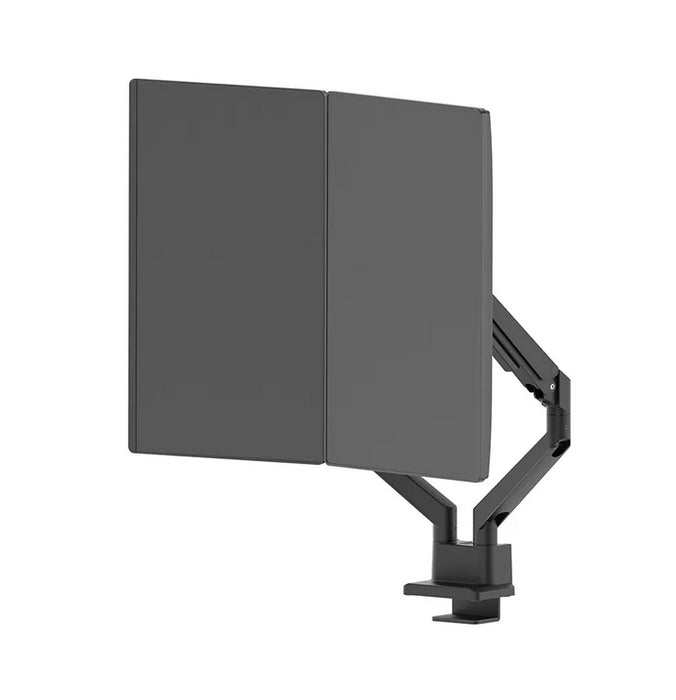 Neomounts Next Slim Desk Mount, double display (topfix clamp & grommet)
