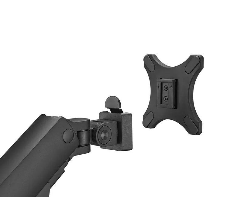 Neomounts Next One Desk Mount, double display (topfix clamp &grommet)
