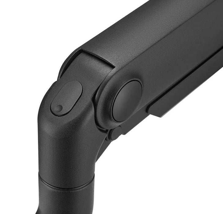 Neomounts Next One Desk Mount, double display crossbar (topfix clamp/grommet)