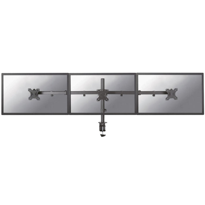 Neomounts Flat Screen Desk Mount (clamp/grommet) for 3 Monitor Screens
