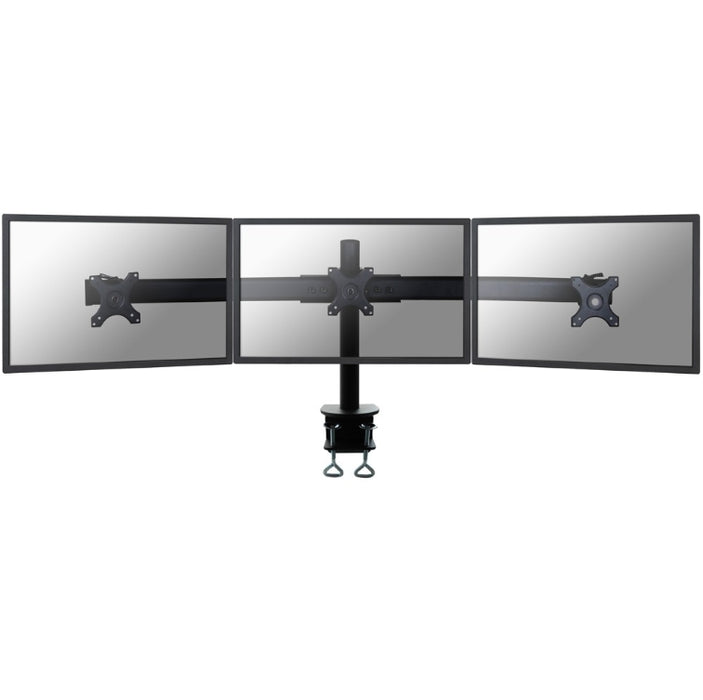 Neomounts Flat Screen Desk Mount (clamp) for 3 Monitor Screens