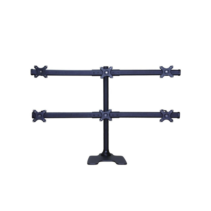 Neomounts Flat Screen Desk Mount (stand/grommet) for 6 Monitor Screens
