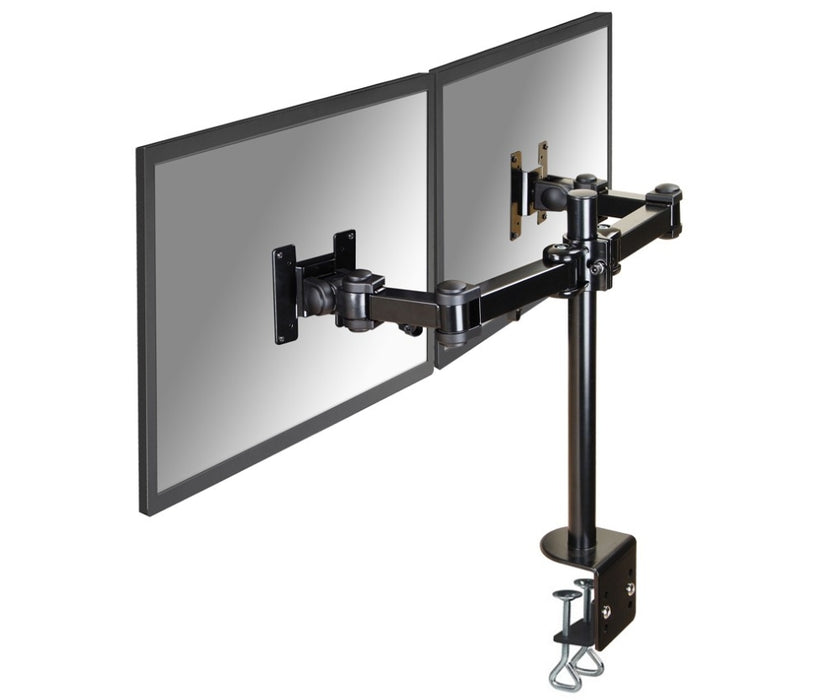 Neomounts Flat Screen Desk Mount (clamp) for 2 Monitor Screens