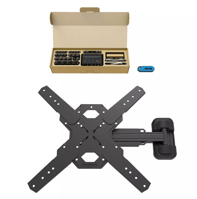 Neomounts LEVEL-850 Wall Mount (full motion, 2 pivots, VESA 400x400)