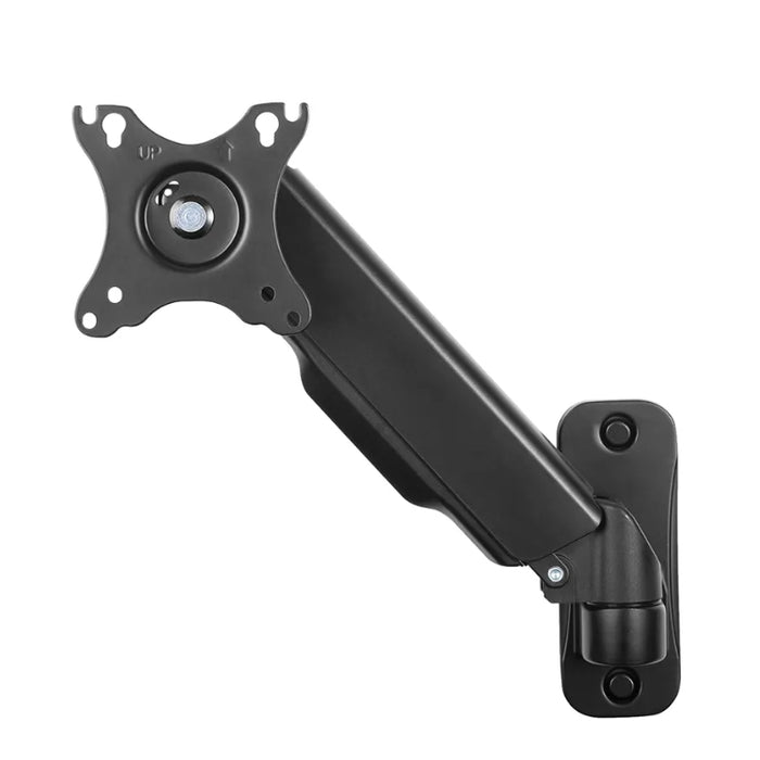 Neomounts wall mounted gas spring monitor arm (2 pivots VESA 100x100)