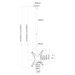 Neomounts Flat Screen Ceiling Mount (Height: 106-156 cm) - Стойки за таван<<<NEOMOUNTS BY NEWSTAR стойки<<<NEOMOUNTS