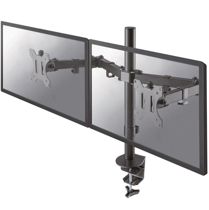 Neomounts Flat Screen Desk Mount (clamp/grommet) for 2 screens 10’’-32’’ - Стойки за бюро<<<NEOMOUNTS BY NEWSTAR