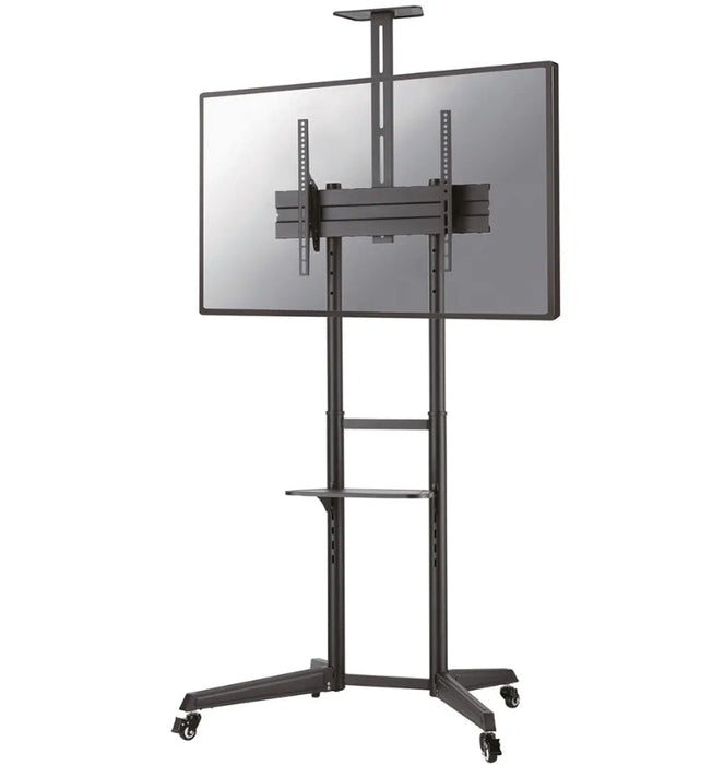 Neomounts Mobile Floor Stand incl. AV- and cam shelf (height adjustable: 128.5-145 cm) - Колички и поставки за екрани