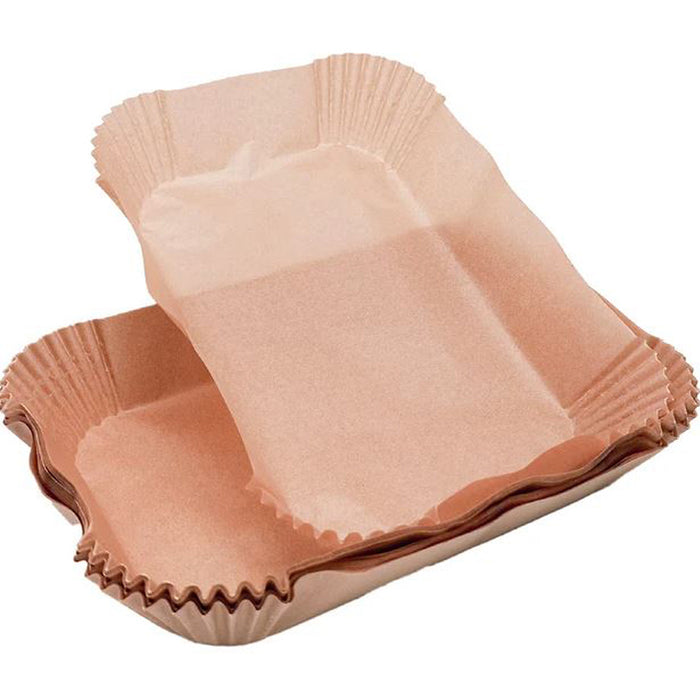 PAPER BASKET FOR AIR FRYER RECTANGULAR 100 PCS NERTHUS