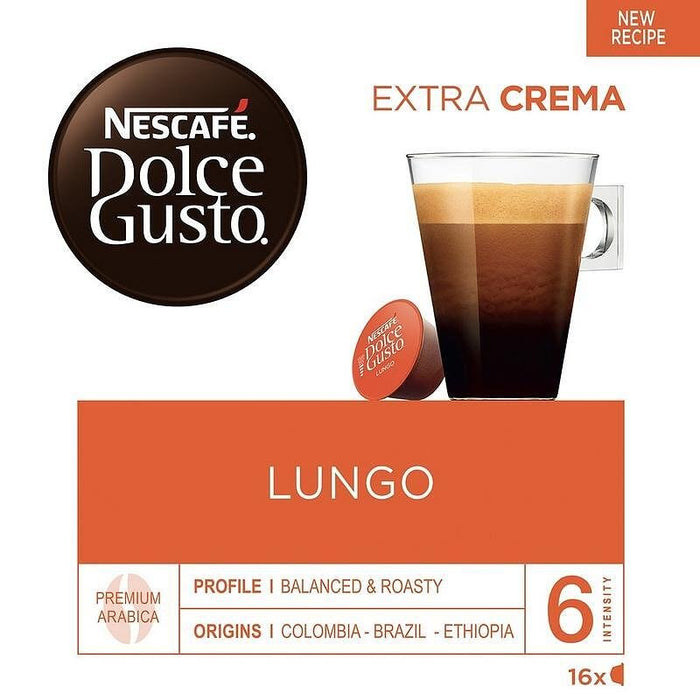 Coffee NESCAFE® Dolce Gusto® CAFFE LUNGO 16 CAPSULES