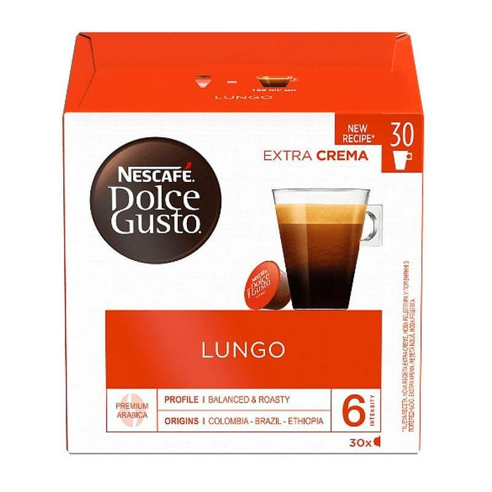 Coffee NESCAFE® Dolce Gusto® LUNGO 30 CAPSULES