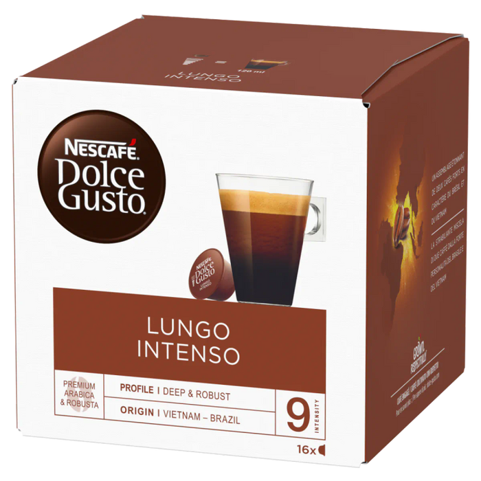Coffee NESCAFE® Dolce Gusto® LUNGO INTENSO 16 CAPSULES