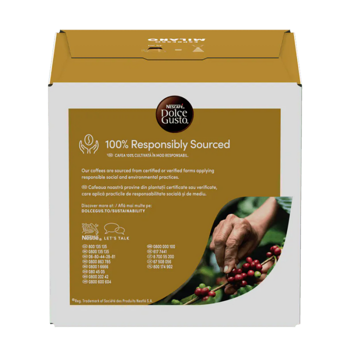 Coffee NESCAFE® Dolce Gusto® MILANO 16 CAPSULES