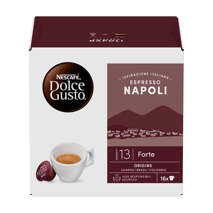 COFFEE CAPSULES NESCAFE DOLCE GUSTO Napoli 16 PCS