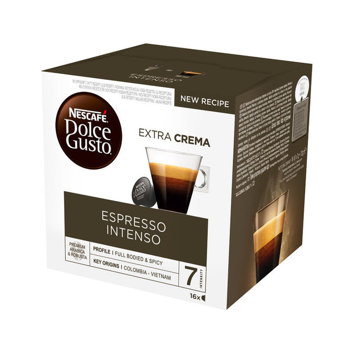 COFFEE CAPSULES NESCAFE DOLCE GUSTO INTENSO 16PCS.