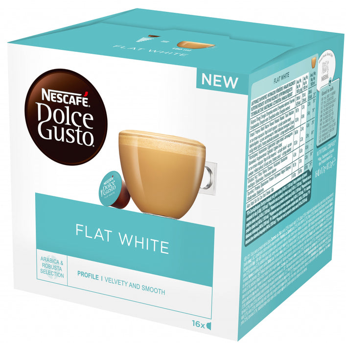 Coffee capsules NESCAFE Dolce Gusto Flat White 16 drinks