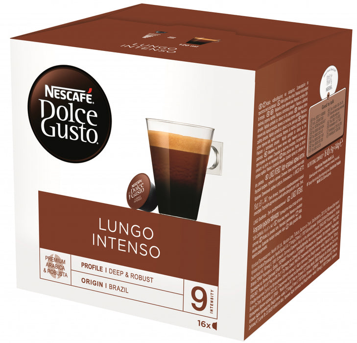 Coffee capsules NESCAFE Dolce Gusto Lungo Intenso 16 drinks