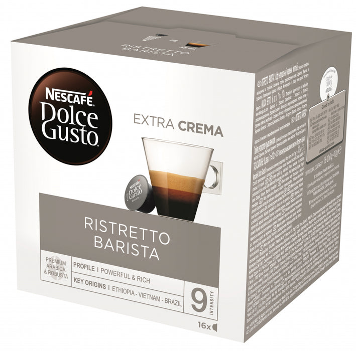 Coffee capsules NESCAFE Dolce Gusto Ristretto Barista 16 drinks