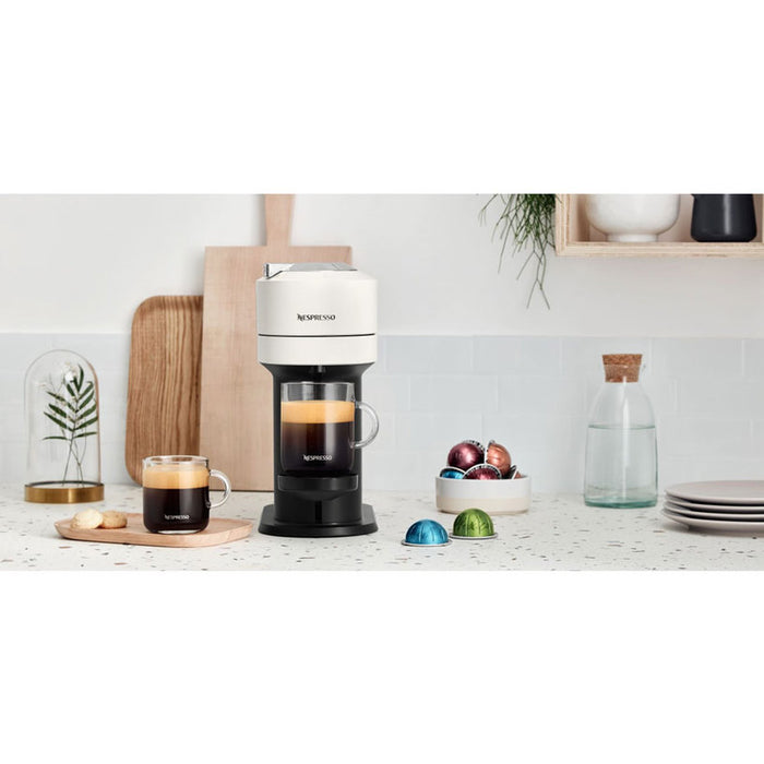 Capsule coffee machine NESPRESSO VERTUO NEXT GDV1EU WH 1100.00 ml, WHITE