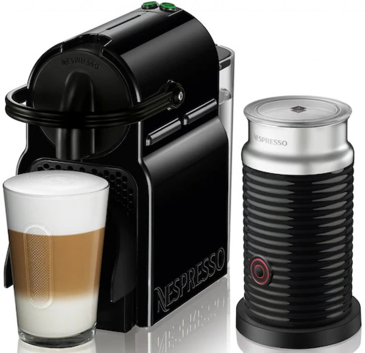Coffee machine with Nespresso capsules A3ND40EUBK-DL Inissia Black and Aeroccino