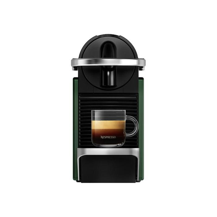 Coffee machine with capsules NESPRESSO Pixie Dark Green