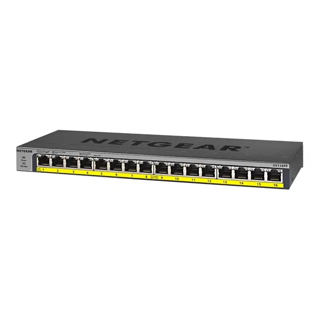 NETGEAR 16PT POE/POE + GIGABIT UNMANAGED SWITCH - Комутатор - Неуправляеми<<<Мрежи<<<Мрежи и умен дом<<<ALSO&&&Компютър