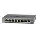 NETGEAR ProSafe Smart Managed Plus Switch - GS108Ev3 - 8-port Gigabit 10/100/1000 Mbps - Desktop - fanless - Комутатор