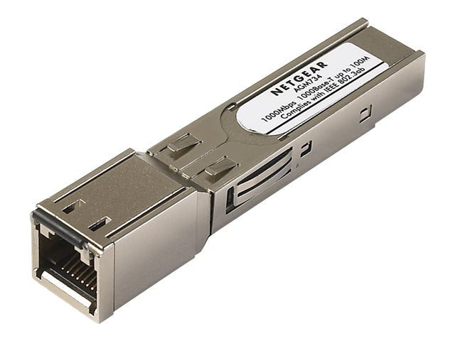 NETGEAR ProSafe SFP-Transceiver 1000-Base-T SFP Kupfer RJ45 GBIC Kompatibel mit den SFP+-Anschlüssen von XSM7224S GSM7328FS
